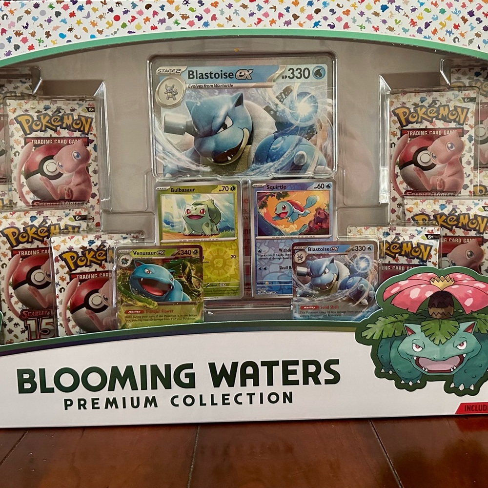 NEW IN BOX Pokemon Blooming Waters Premium Collection Scarlet & Violet 151